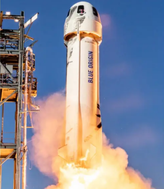 blue origin rocket looks phallic