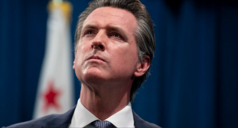 California Governor Gavin (Nuisance) Newsom Challenged By An Elder Foot-Shuffling Idiot. Cali Voters Stuck Between A Rock And Hard Place.