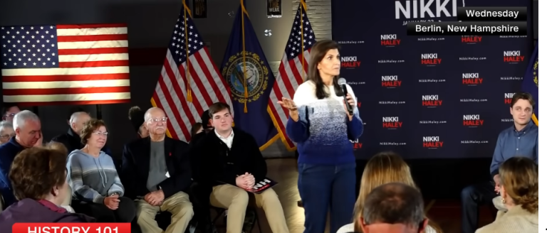 Nikki Haley, The Grifter Denies Slavey In America—dumbass.