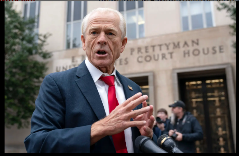 Trump’s Official Peter Navarro Sentenced. Ousted NYU Pro-Palestinian Professor In Deep.