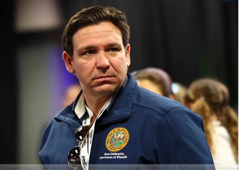 Ron DeSantis Eyes 2028 Pres Run: No To Trump VP