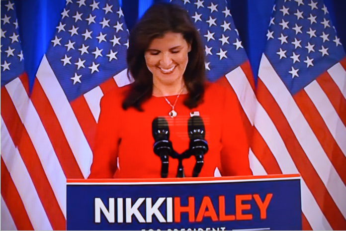 Nikki Haley In Red