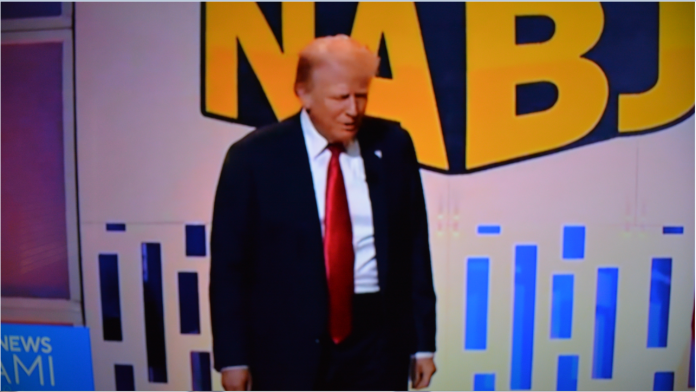 Trump @ The NABJ