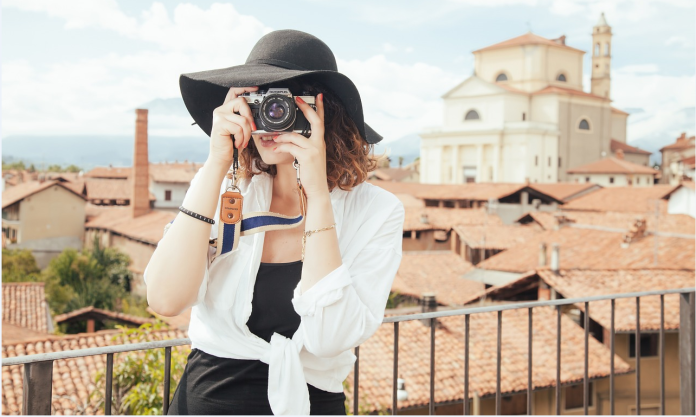 Woman With Camera