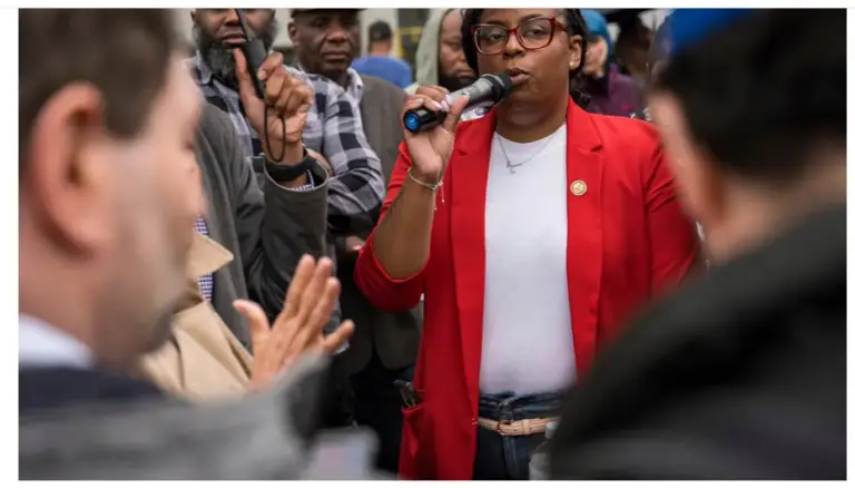 Rep. McIver Charged With Belly-slamming ICE Agent.