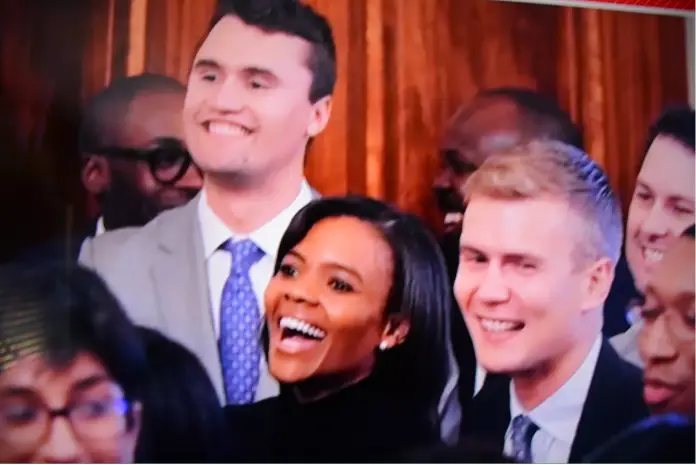 Charlie Kirk With Candace Owens Back In The Earlier Days of Turning Point USA