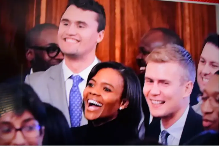 Charlie Kirk With Candace Owens Back In The Earlier Days of Turning Point USA
