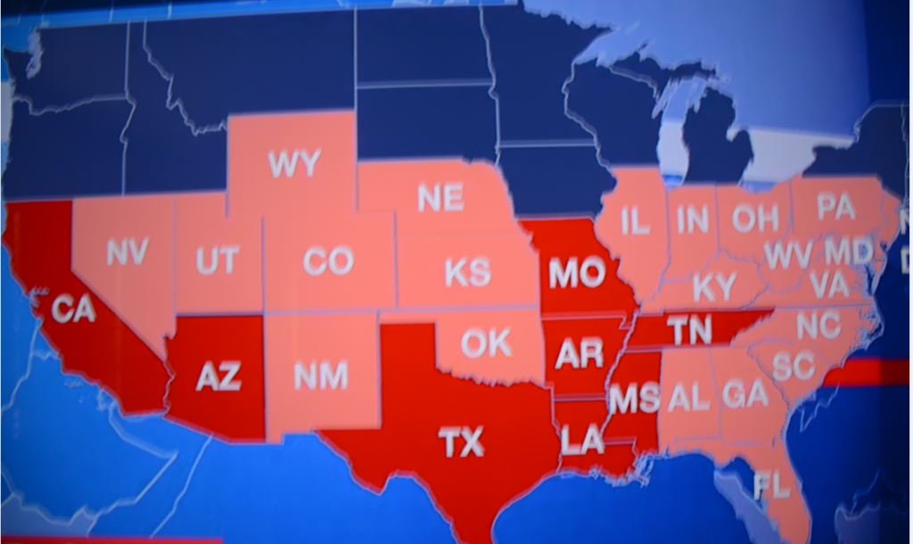 map of united states