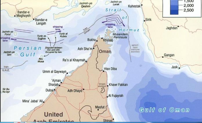 Strait of Hormuz Map