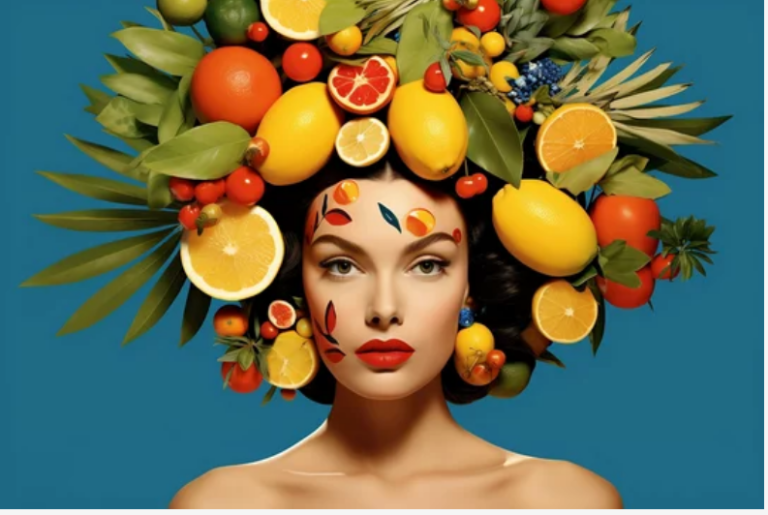 An All-Fruit Diet; Brazilian bombshell Carmen Miranda