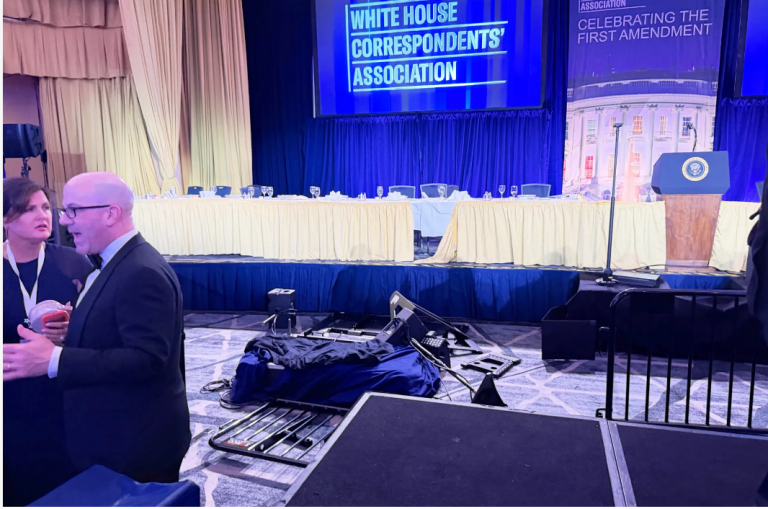 Man shot by Secret Service: Tried to rush WHCD.