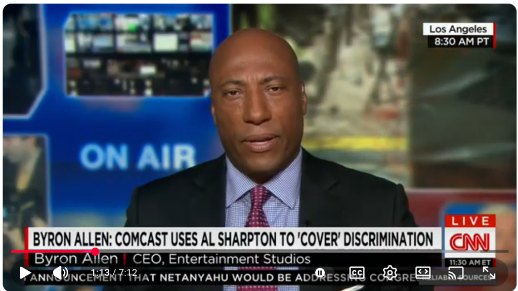 Byron Allen Sues Al Sharpton and Comcast Byron Allen Sues Al Sharpton and Comcast
