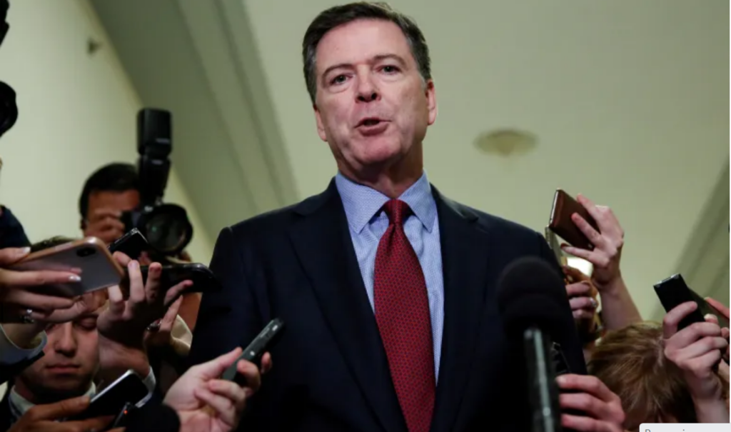 James Comey: If Stupid were a crime, he'd be in jail. 8647.