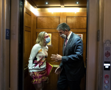 Sen Mole Manchin w Kyrsten Sinema